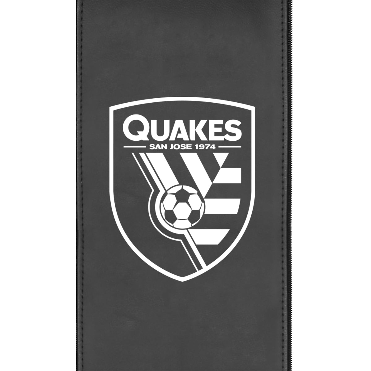San Jose Earthquakes Alternate Zippered Logo Panel for Dreamseat Recliner