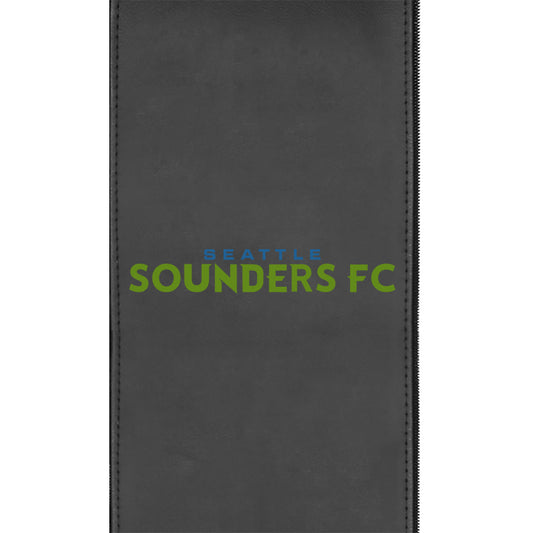 Seattle Sounders Wordmark Zippered Logo Panel for Dreamseat Recliner