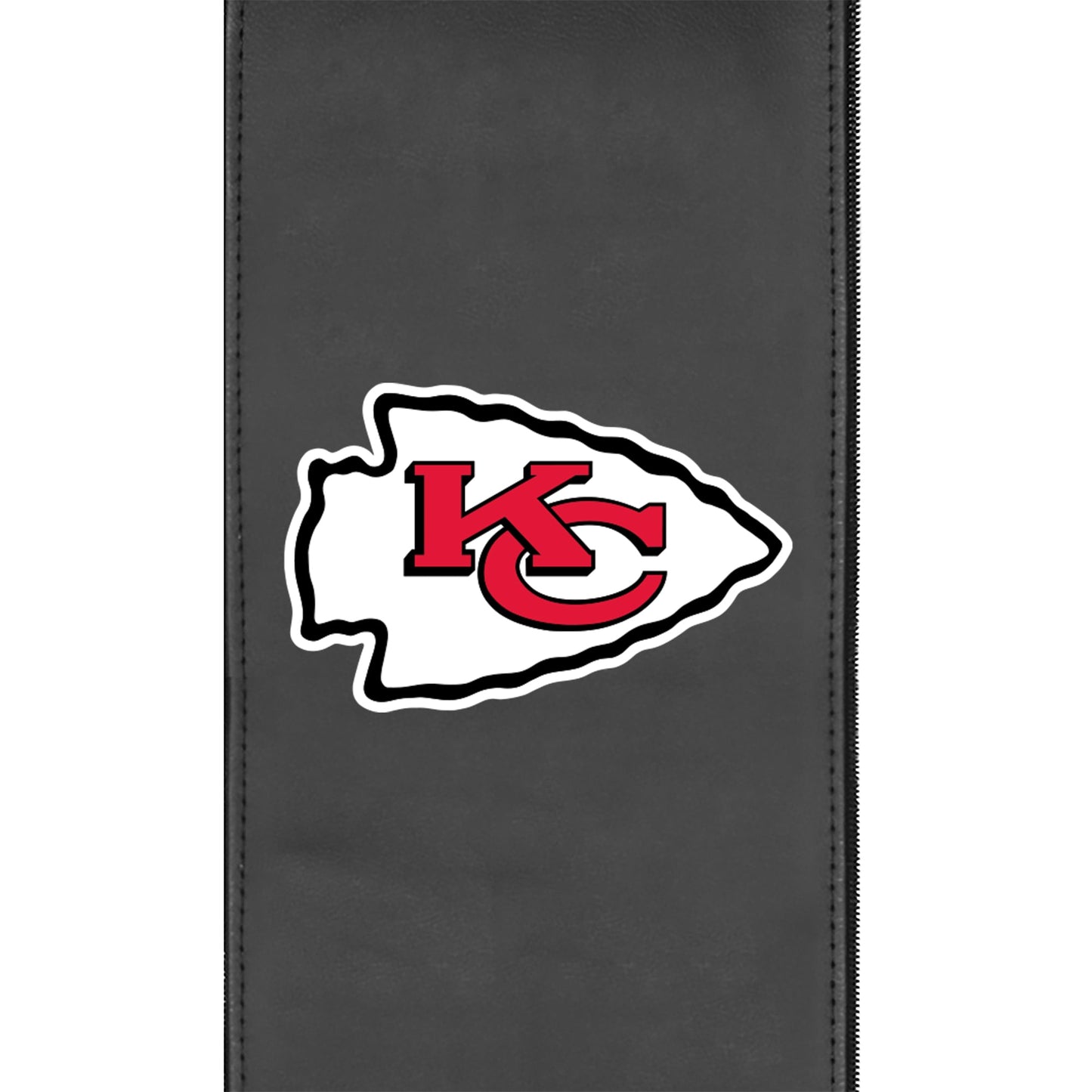 Kansas City Chiefs Primary Zippered Logo Panel for Dreamseat Recliner