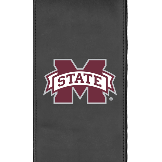 Zippered Logo Panel for Dreamseat Recliner with Mississippi State Primary