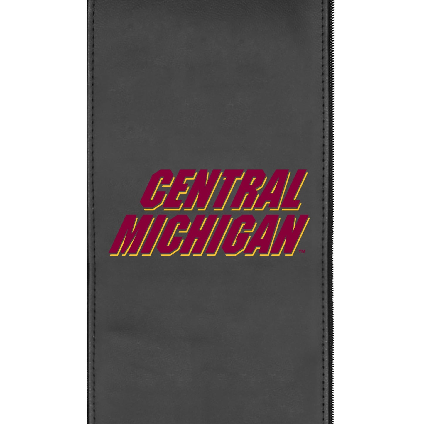 Zippered Logo Panel for Dreamseat Recliner with Central Michigan Secondary