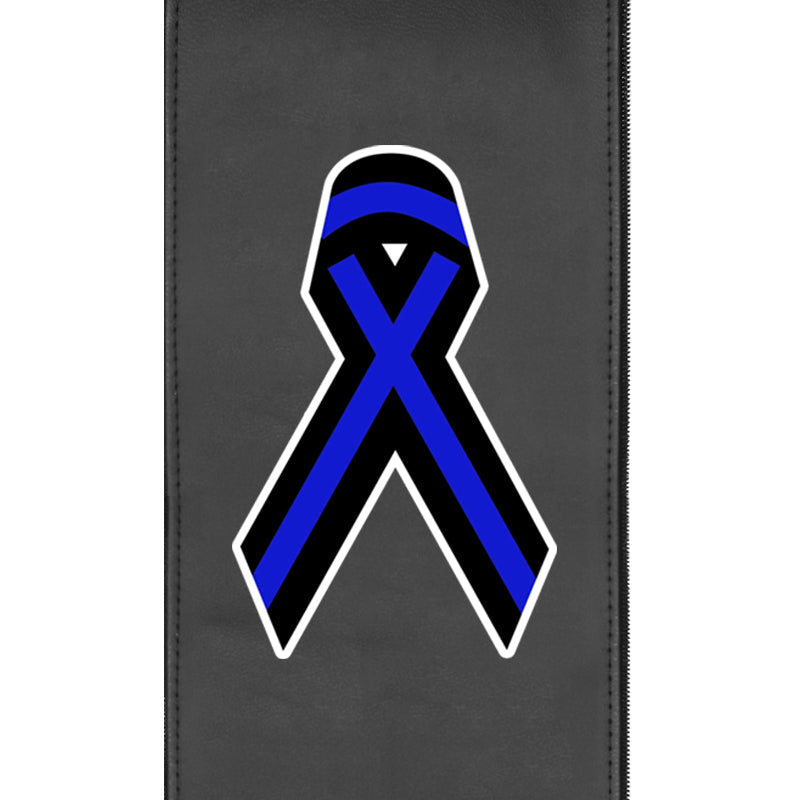 Blue Ribbon Zippered Logo Panel for Dreamseat Recliner