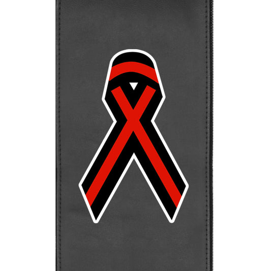 Red Ribbon Zippered Logo Panel for Dreamseat Recliner