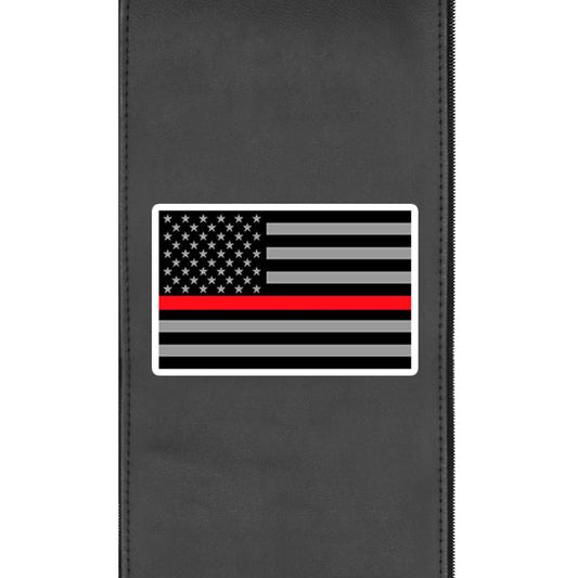 Red Line Flag Zippered Logo Panel for Dreamseat Recliner