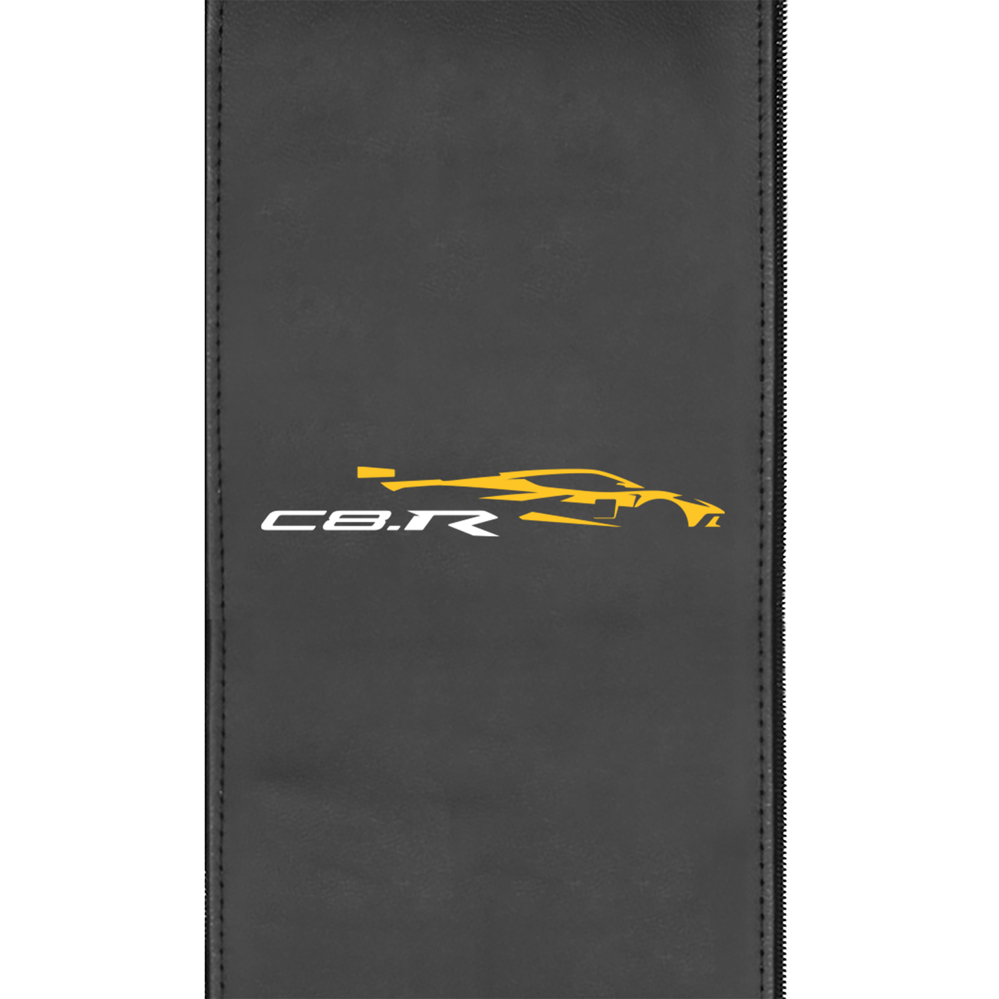 C8R Alternate Corvette Zippered Logo Panel for Dreamseat Recliner