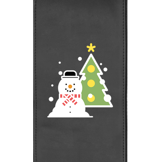Snowman and Tree Zippered Logo Panel for Dreamseat Recliner