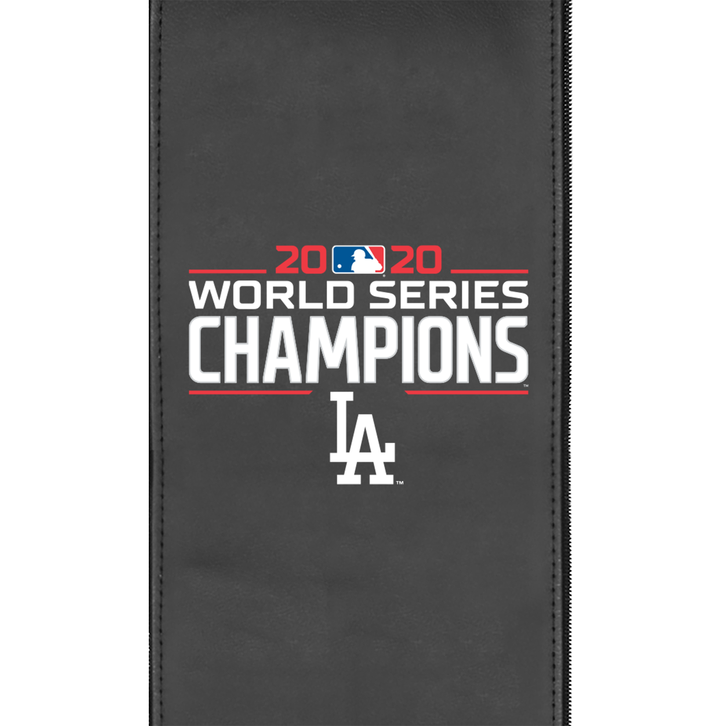 Los Angeles Dodgers 2020 Championship Zippered Logo Panel for Dreamseat Recliner