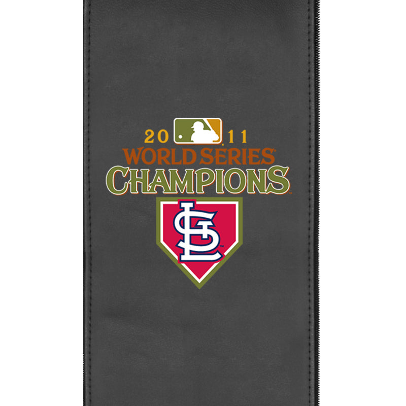 St Louis Cardinals Champs 2011 Zippered Logo Panel for Dreamseat Recliner