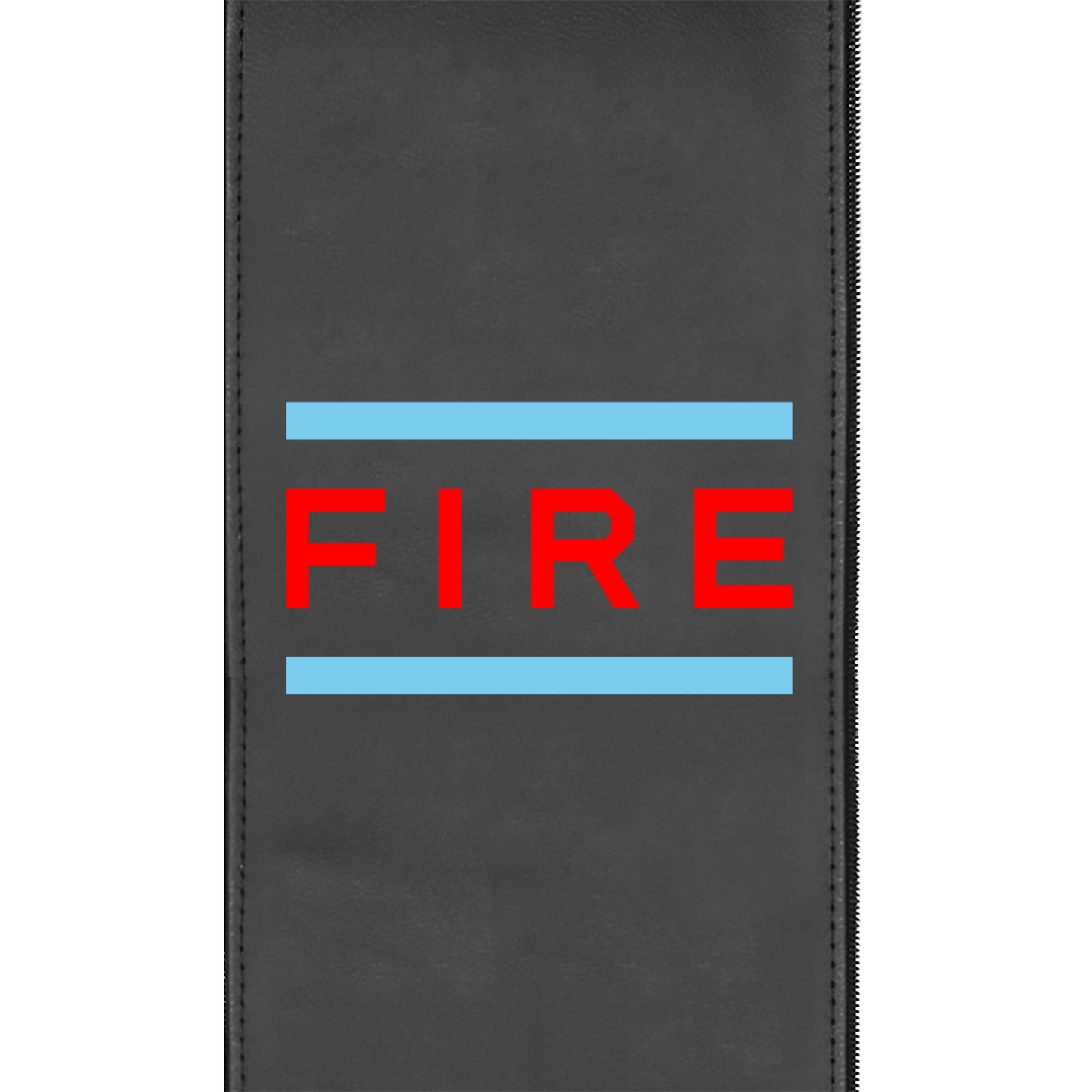 Chicago Fire FC Wordmark Zippered Logo Panel for Dreamseat Recliner