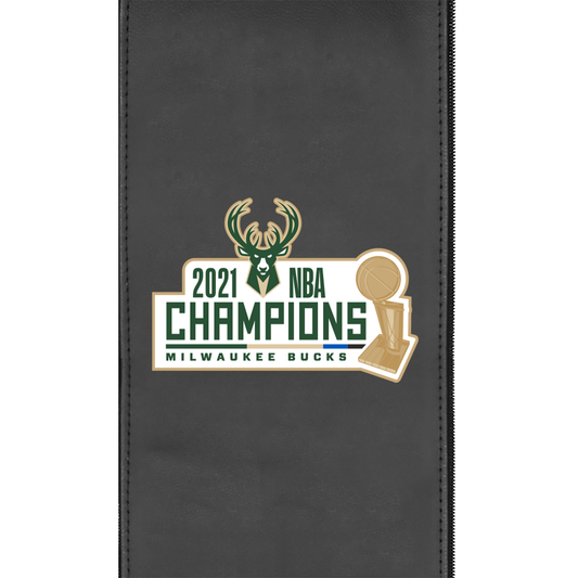 Milwaukee Bucks 2021 Champions Zippered Logo Panel for Dreamseat Recliner