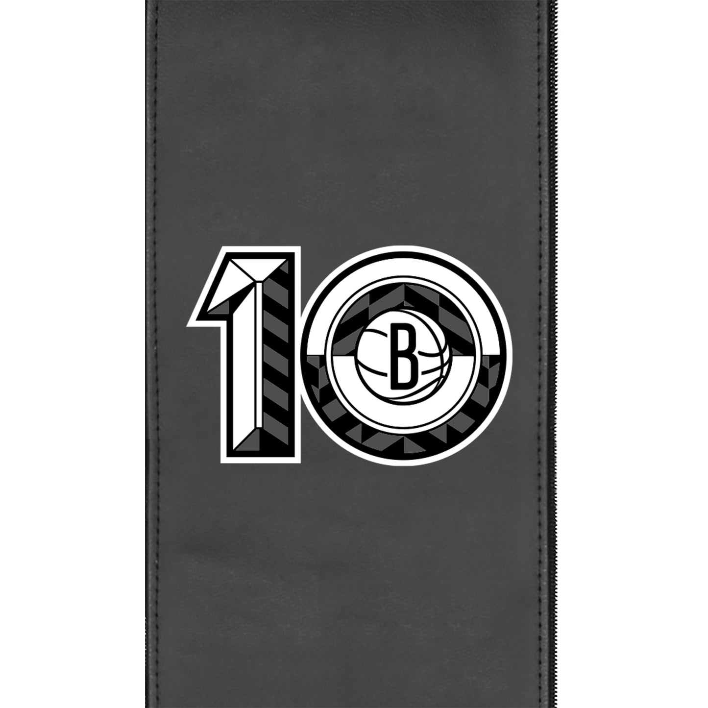 Brooklyn Nets Team Commemorative Zippered Logo Panel for Dreamseat Recliner