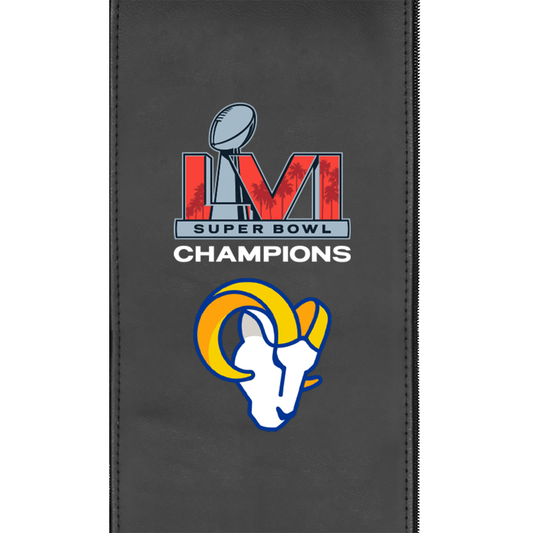 Los Angeles Rams Super Bowl LVI Champions Zippered Logo Panel for Dreamseat Recliner