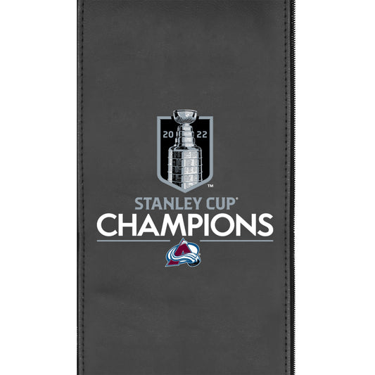 Colorado Avalanche 2022 Champions Zippered Logo Panel for Dreamseat Recliner