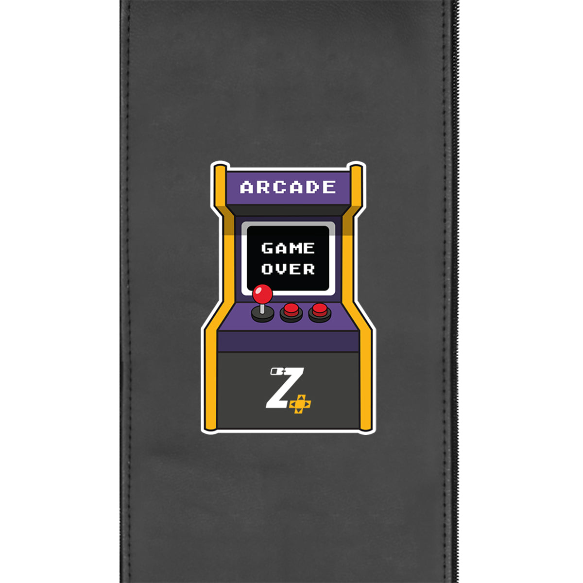 Arcade Game Zippered Logo Panel for Dreamseat Recliner