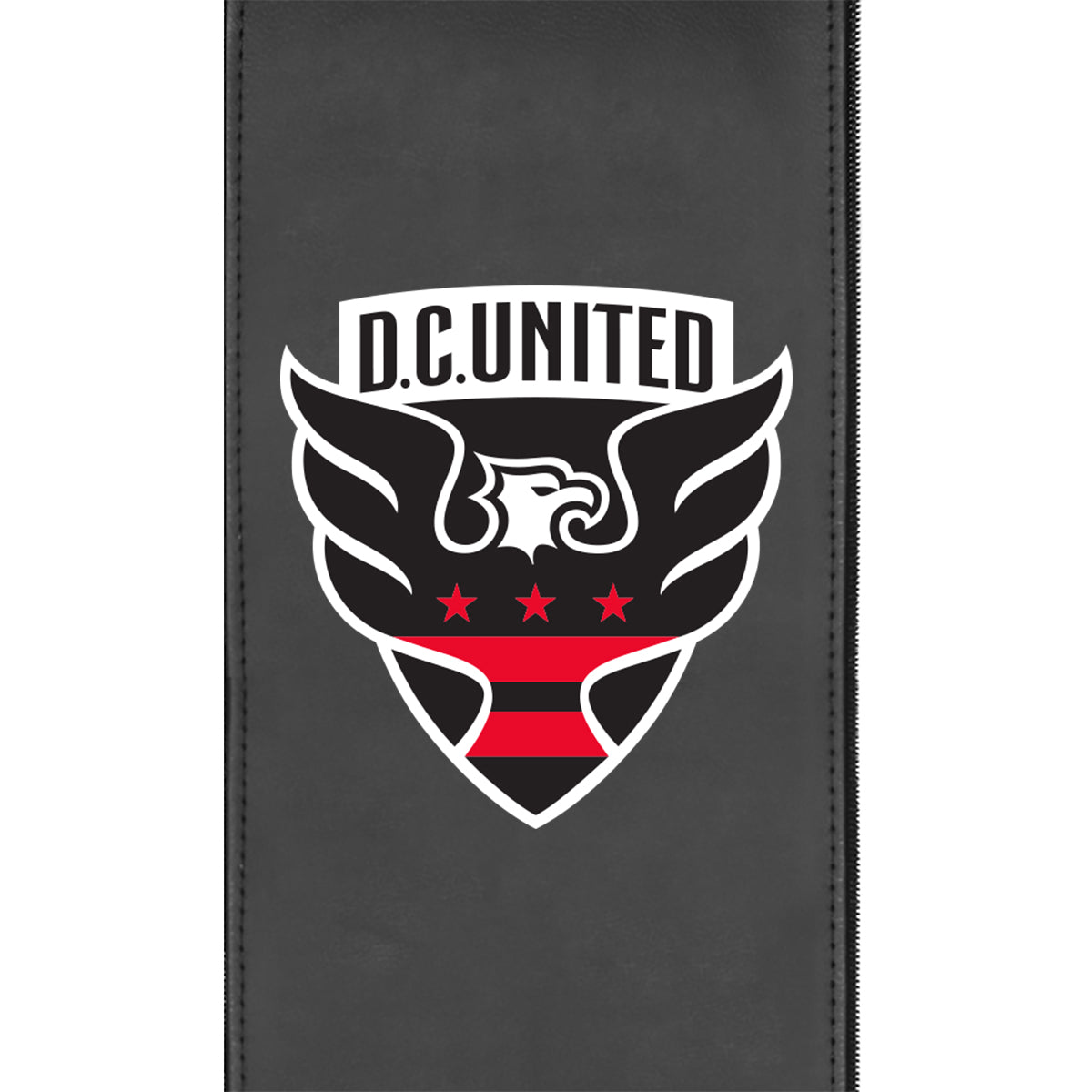 DC United FC Zippered Logo Panel for Dreamseat Recliner