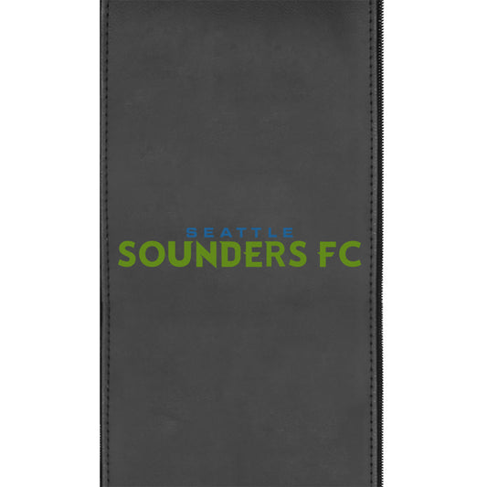 Seattle Sounders Wordmark Zippered Logo Panel for Dreamseat Recliner