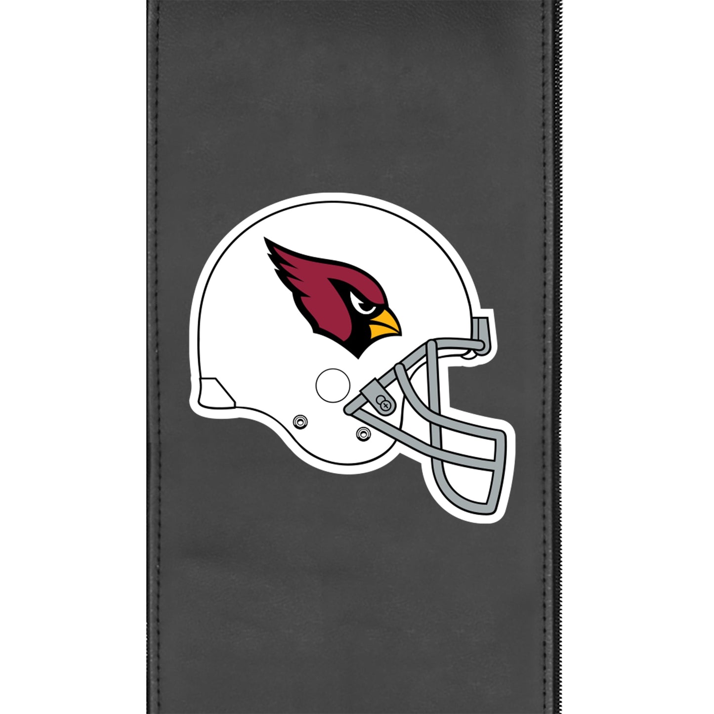 Arizona Cardinals Helmet Zippered Logo Panel for Dreamseat Recliner