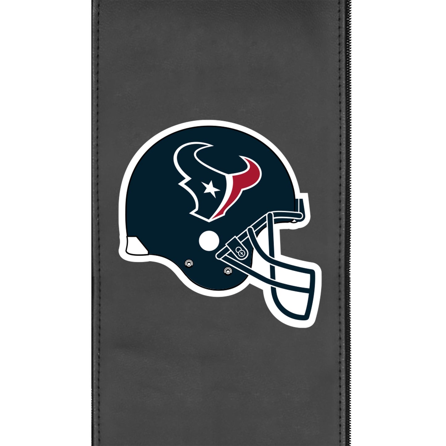 Houston Texans Helmet Zippered Logo Panel for Dreamseat Recliner