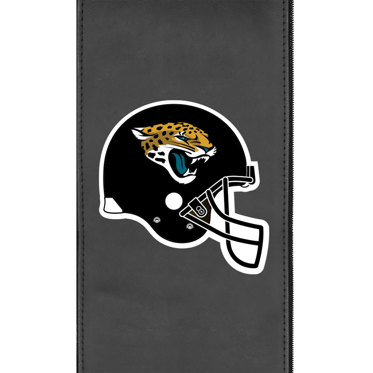 Jacksonville Jaguars Helmet Zippered Logo Panel for Dreamseat Recliner