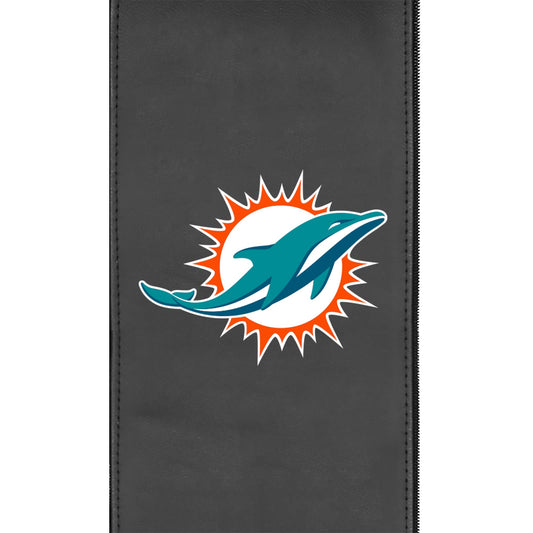 Miami Dolphins Primary Zippered Logo Panel for Dreamseat Recliner