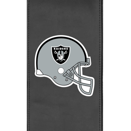 Las Vegas Raiders Helmet Zippered Logo Panel for Dreamseat Recliner