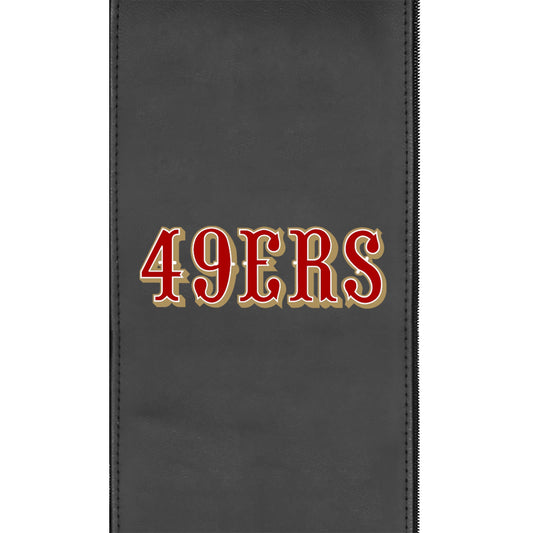 San Francisco 49ers Secondary Zippered Logo Panel for Dreamseat Recliner