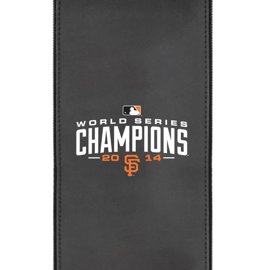 San Francisco Giants Champs'14 Zippered Logo Panel for Dreamseat Recliner