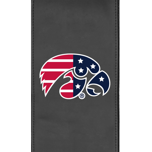 Iowa Hawkeyes Patriotic Primary Zippered Logo Panel for Dreamseat Recliner