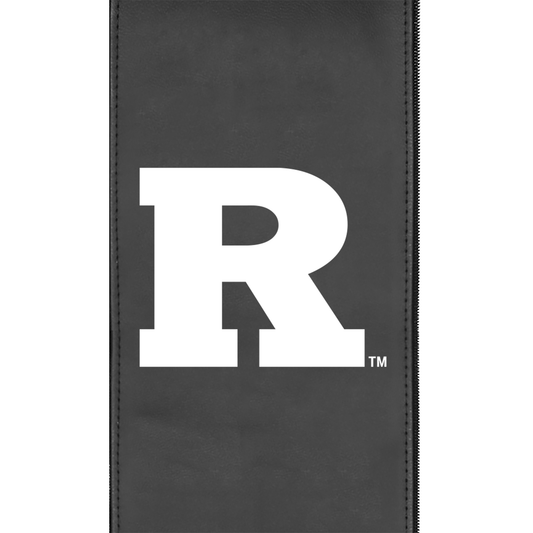 Rutgers Scarlet Knights White Zippered Logo Panel for Dreamseat Recliner