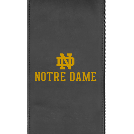 Notre Dame Wordmark Zippered Logo Panel for Dreamseat Recliner