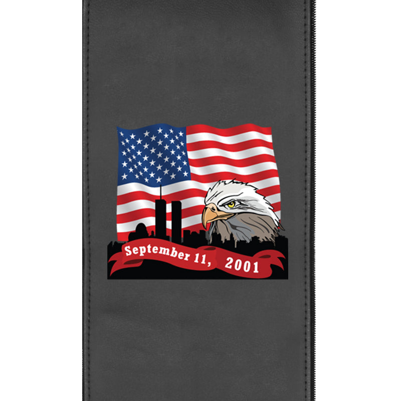 9/11 Eagle Zippered Logo Panel for Dreamseat Recliner