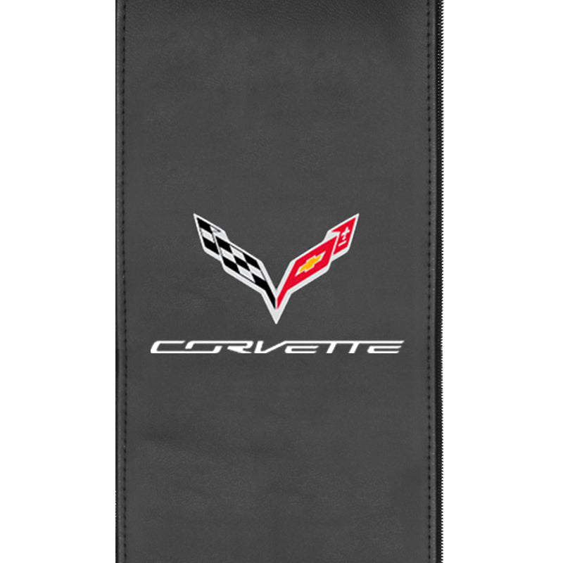 Corvette C7 Logo Zippered Logo Panel for Dreamseat Recliner