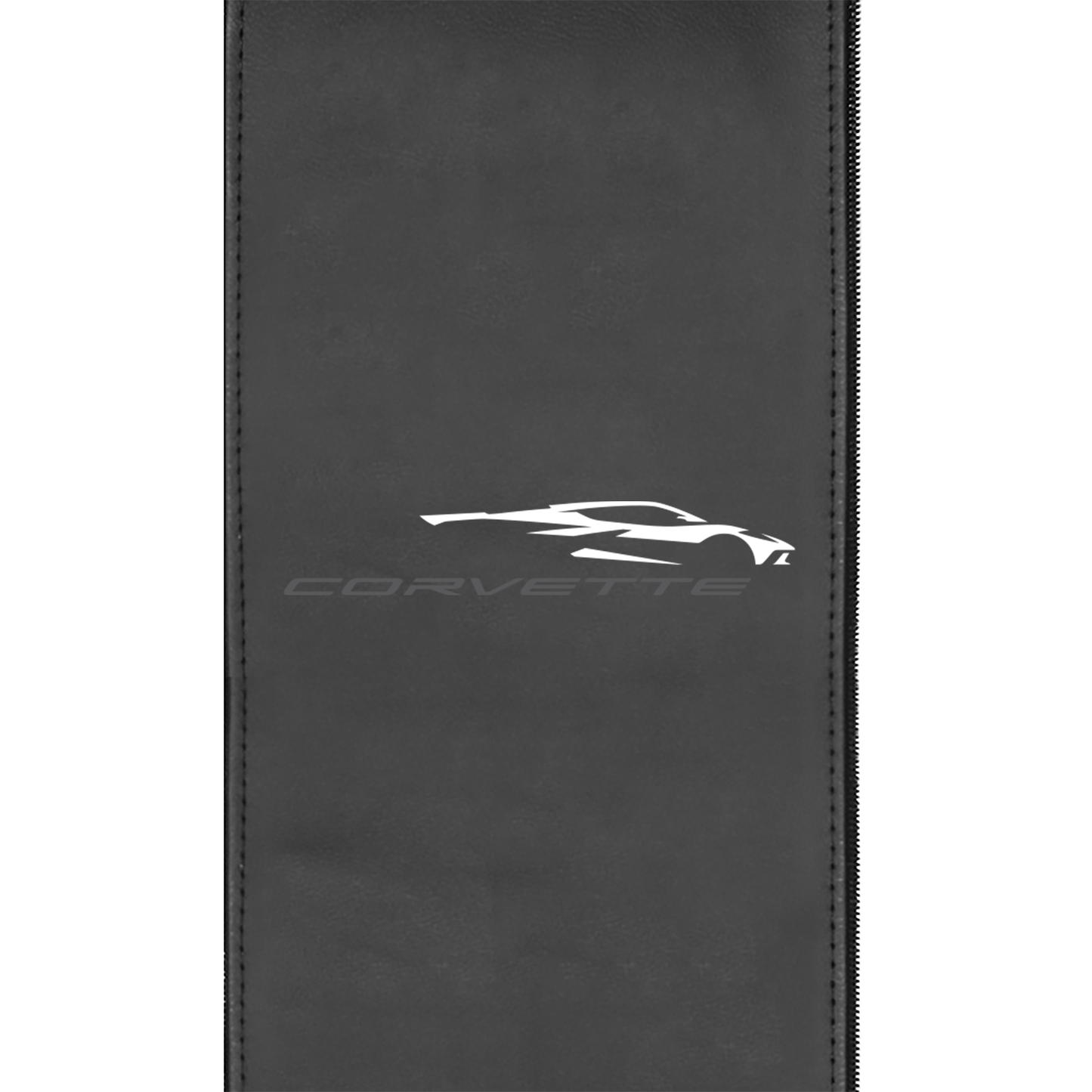 Corvette Coupe Zippered Logo Panel for Dreamseat Recliner