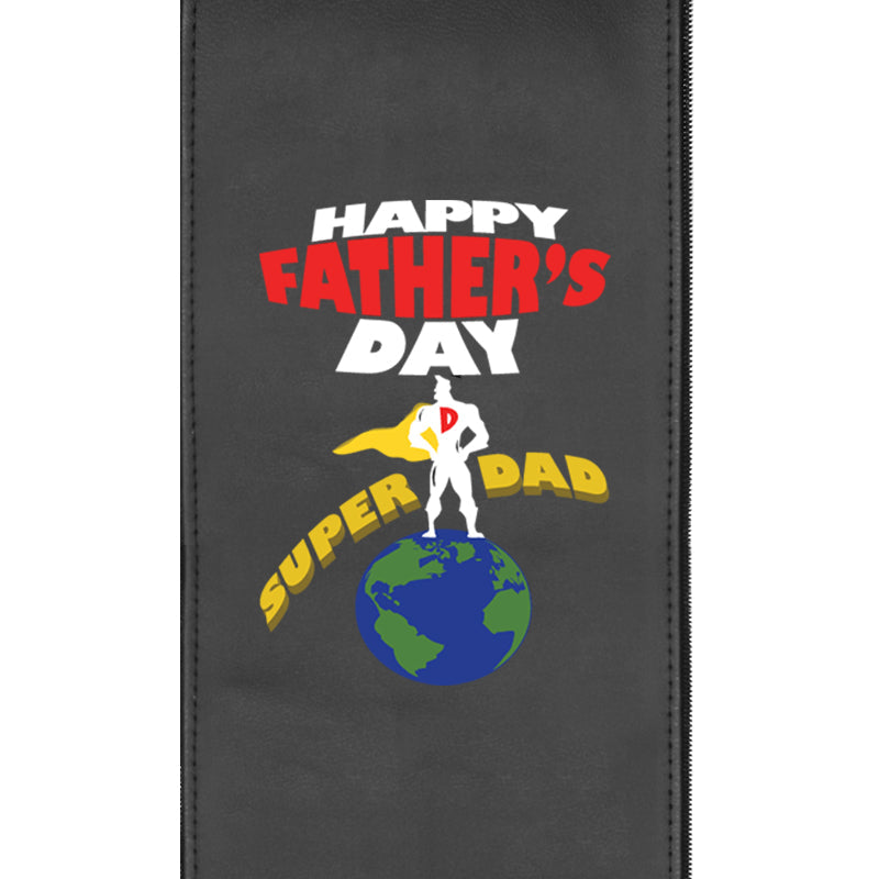 Father's Day Super Dad Zippered Logo Panel for Dreamseat Recliner