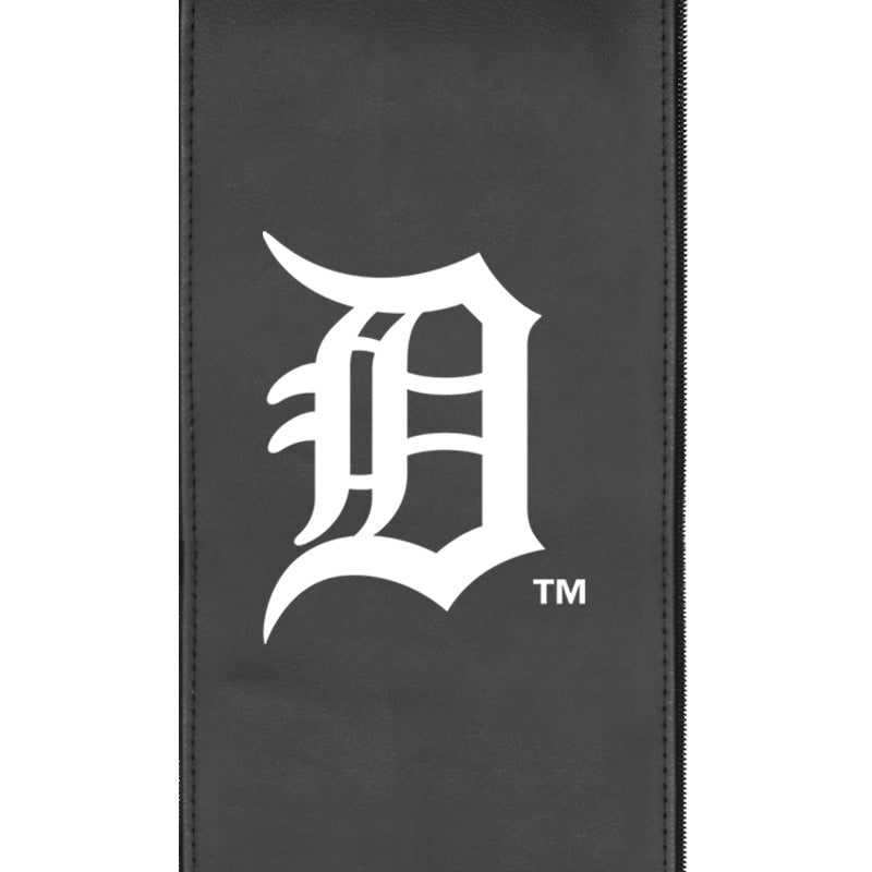 Detroit Tigers White Zippered Logo Panel for Dreamseat Recliner