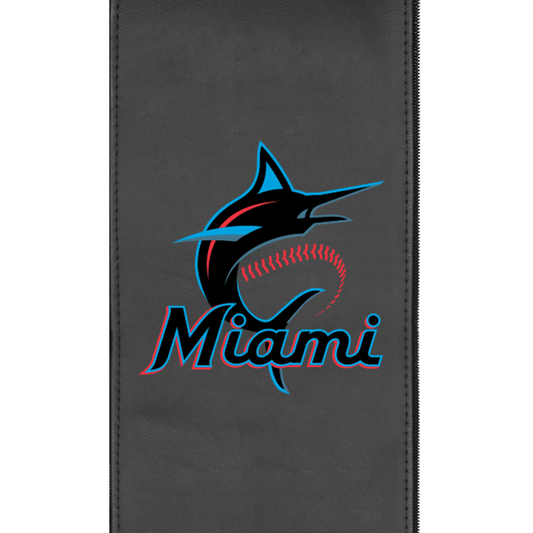 Miami Marlins Primary Zippered Logo Panel for Dreamseat Recliner