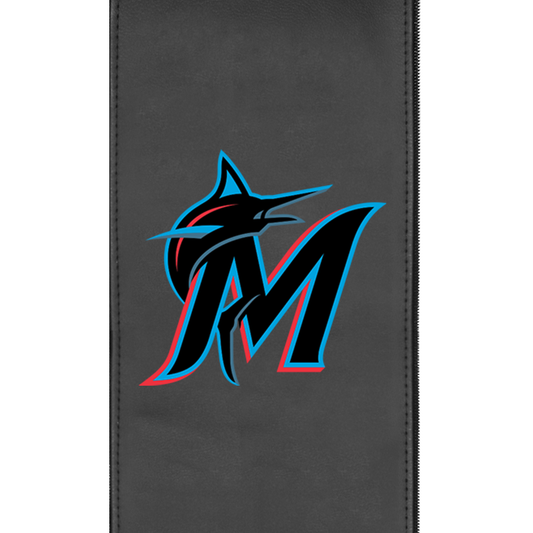 Miami Marlins Secondary Zippered Logo Panel for Dreamseat Recliner