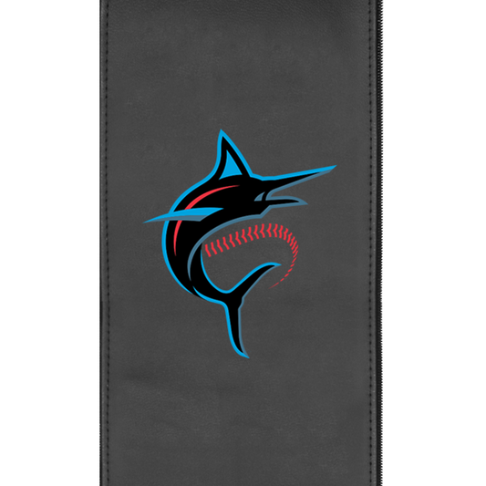 Miami Marlins Alternate Zippered Logo Panel for Dreamseat Recliner