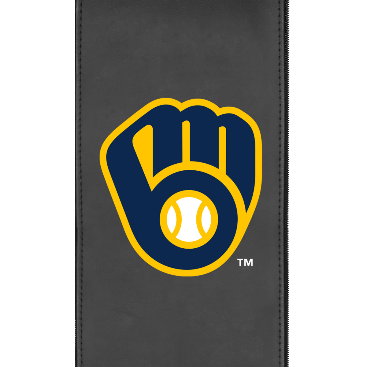 Milwaukee Brewers Alternate Zippered Logo Panel for Dreamseat Recliner