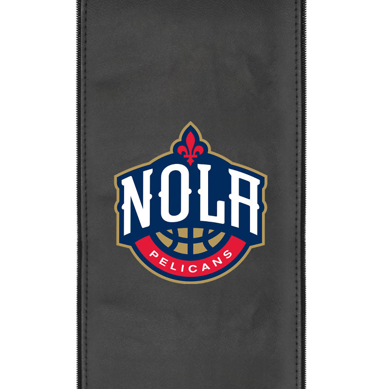 New Orleans Pelicans NOLA Zippered Logo Panel for Dreamseat Recliner