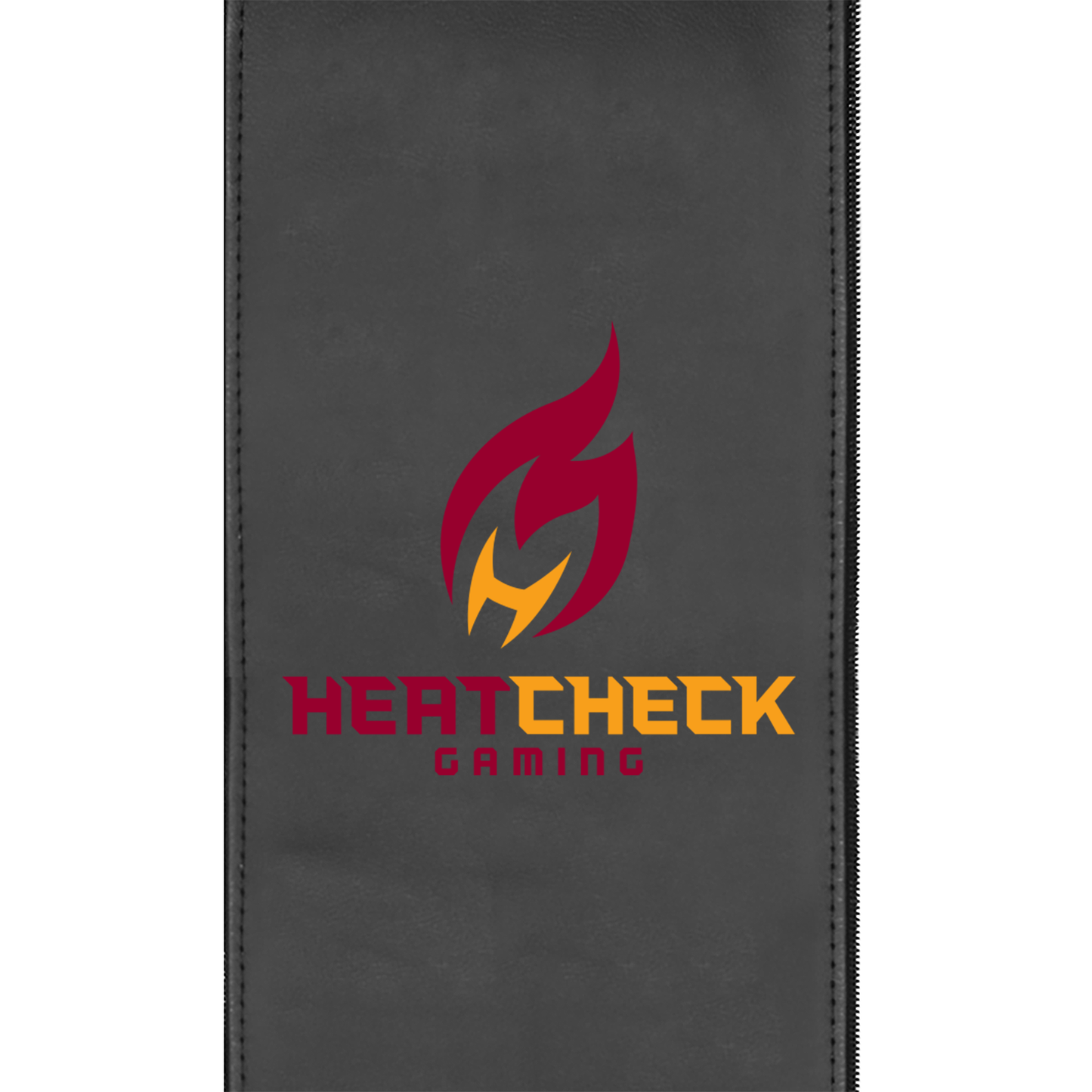 Heat Check Gaming Primary Zippered Logo Panel for Dreamseat Recliner