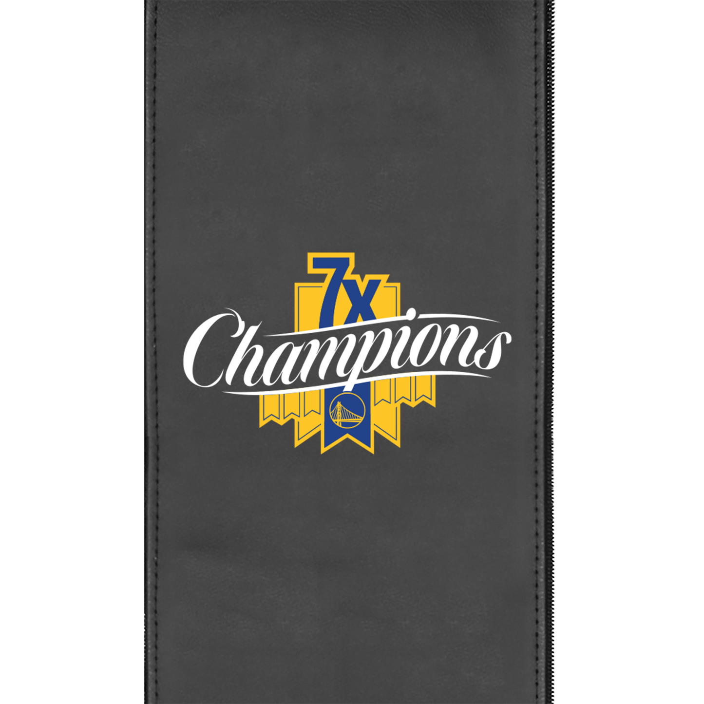 Golden State Warriors 7X Champions Zippered Logo Panel for Dreamseat Recliner