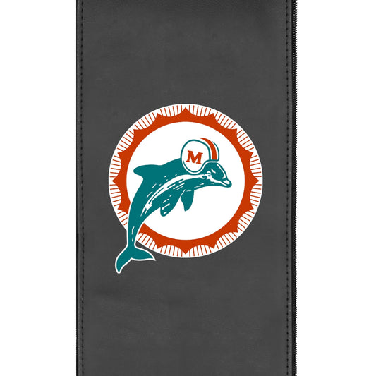 Miami Dolphins Alternate Zippered Logo Panel for Dreamseat Recliner