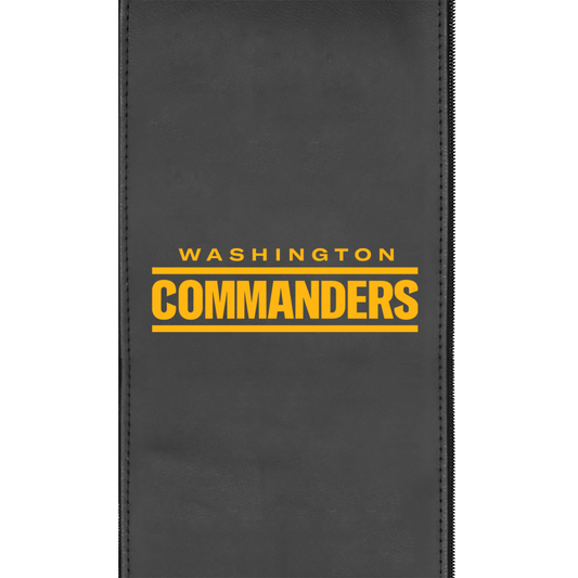 Washington Commanders Wordmark Zippered Logo Panel for Dreamseat Recliner