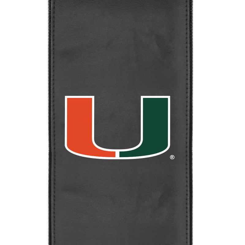 Miami Hurricanes Zippered Logo Panel for Dreamseat Recliner