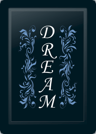 Dream Floral Vertical Blue