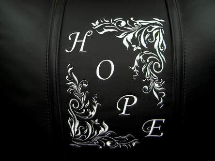 Hope Floral Diagonal Silver